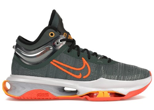 Nike Air Zoom GT Jump 2 - Vintage Green/Black/Fir/Safety Orange - DJ9431-301