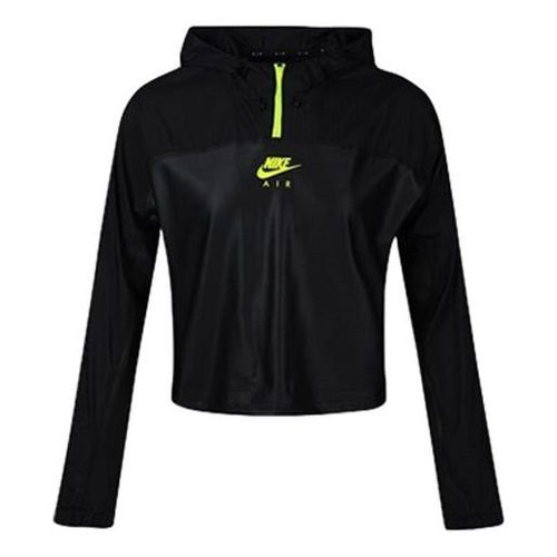 Nike Half Zipper hooded track Jacket - Black - CU3047-010