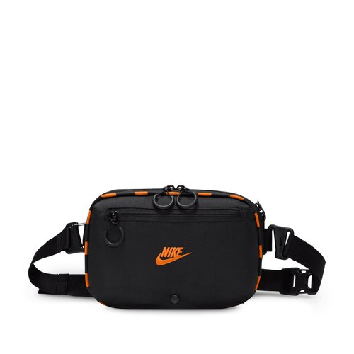 Nike Hayward Patrol Crossbody Bag 4L - Black/Black/Safety Orange - HJ8229-010