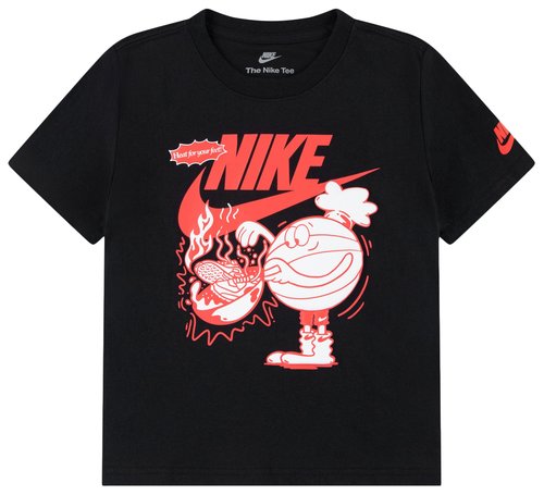 Nike Heat For Your Feet Graphic T-Shirt - Black/Red - 86N816-023
