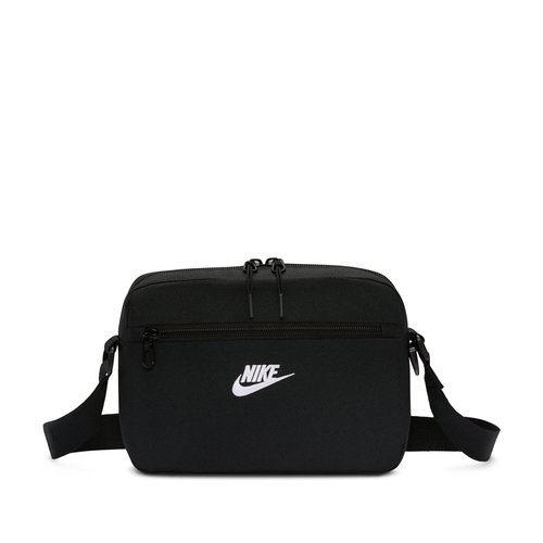 Nike Heritage Crossbody Bag 2.0 4L - Black/Black/White - IB4378-010