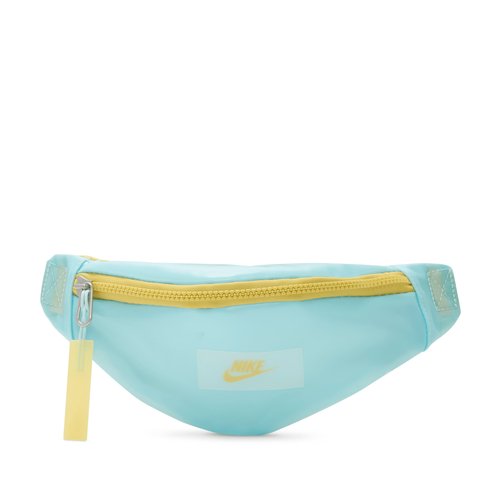 Nike Heritage Crossbody Bag Small, 1L - Glacier Blue/Saturn Gold/Saturn Gold - HF8174-474