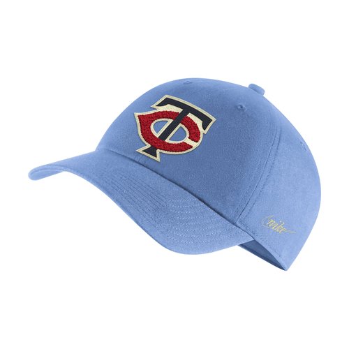 Nike Heritage86 MLB Minnesota Twins Chenille Hat - Valor Blue - DD9885-448