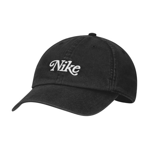 Nike Heritage86 Washed Golf Hat - Black/Summit White - DH1637-010