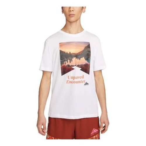 Nike Hike Trail DRI-FIT T-Shirt - White/Multi-Color - FD0121-100