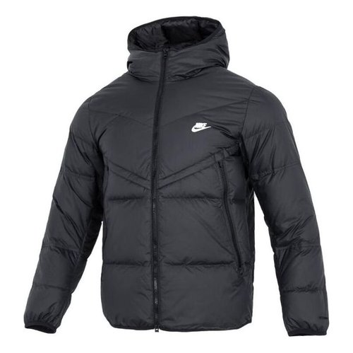 Nike Hooded Puffer Jacket Asia Sizing - Black - DV1132-010
