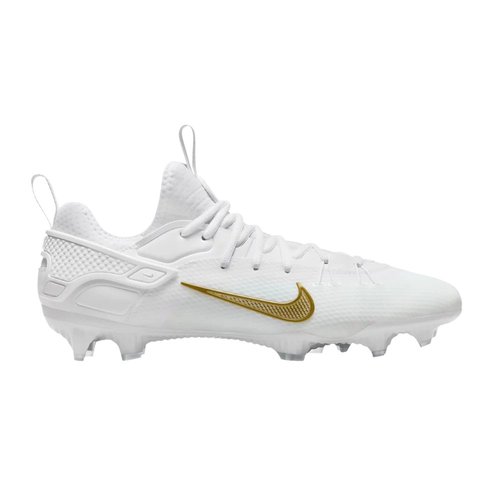 Nike Huarache 9 Elite Low LAX - White/White/Metallic Vivid Gold - FD0089-100