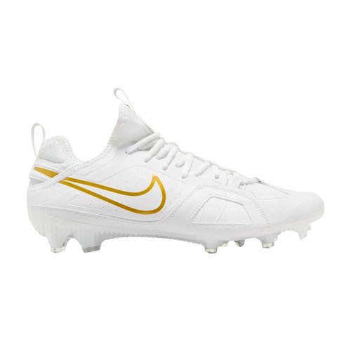 Nike Huarache 9 Varsity LAX - White/White/Metallic Vivid Gold - FD0090-100