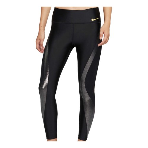 Nike Icon Clash Speed 7/8 Running Sports Slim Fit Leggings Black - CU3338-010