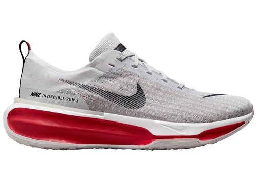 Nike ZoomX Invincible Run Flyknit 3 - White/Fire Red/Cement Grey/Black - DR2615-102
