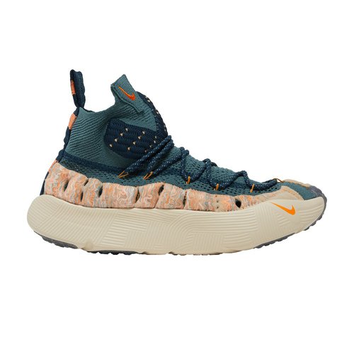 Nike ISPA Sense Flyknit | Blue | Size 10 - Mineral Slate/Rattan/Magma Orange - CW3203-300