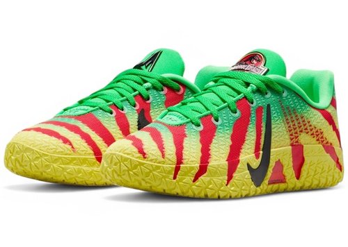 Nike Ja 3 - Green Spark/University Red/Dynamic Yellow/Black - IV2627-300