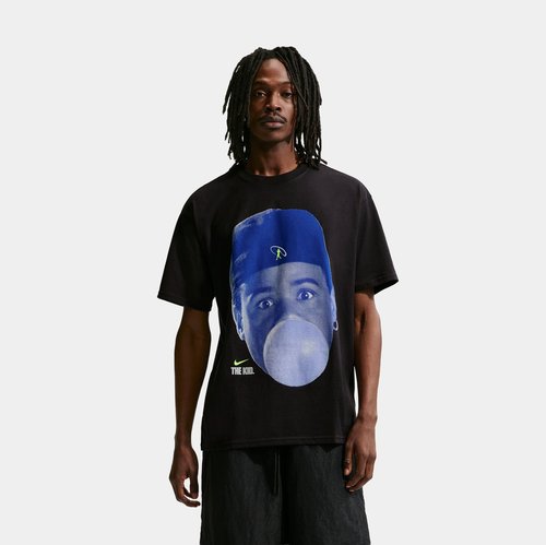 Nike JDN Max90 Printed The Short Sleeve Shirt - Black/Blue - IW3029-010