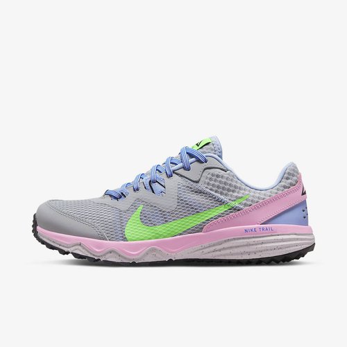 Nike Juniper Trail - Wolf Grey/Light Marine/Pink Rise/Green Strike - CW3809-006