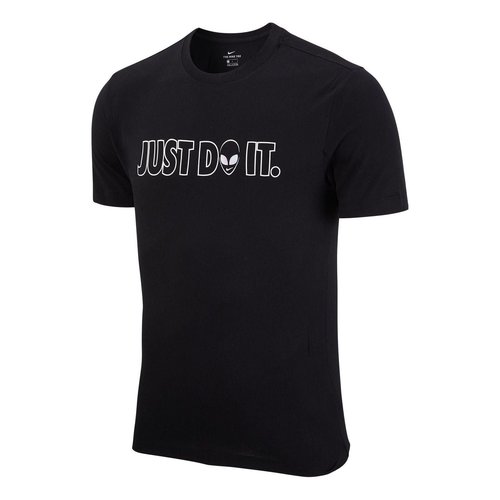 black nike just do it t shirt