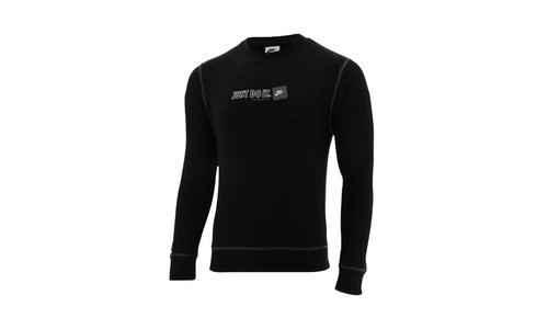 Nike Just Do It Sweatshirt Style - Black - DD6246-010