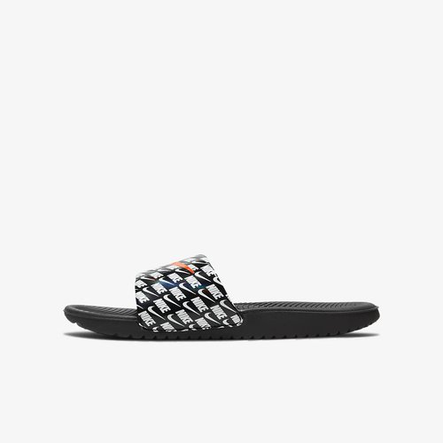 Nike Kawa Slide SE 2 - Black/White/Total Orange - CT4669-001