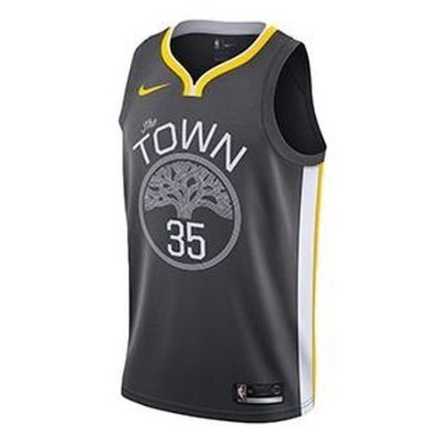 Nike Kevin Durant Golden State Warriors NBA Jersey - Grey - 877205-061