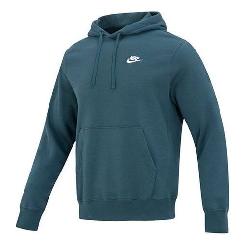 Nike knitted hooded pullover sports casual sweatshirt - Green/Multi-Color - BV2655-309