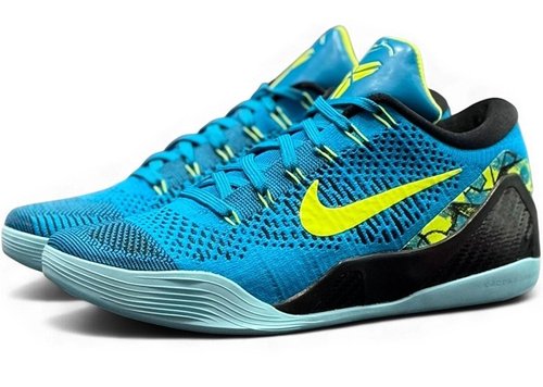 Nike Kobe 9 Elite Low Protro - Neo Turquoise/Volt/Midnight Navy Blue - IO3673-400