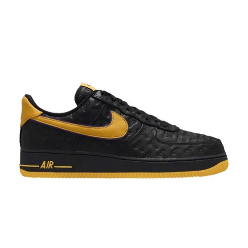 Kobe Bryant x Nike Air Force 1 Low Non-Numbered - Black/Varsity Maize/Varsity Purple - HV5122-001