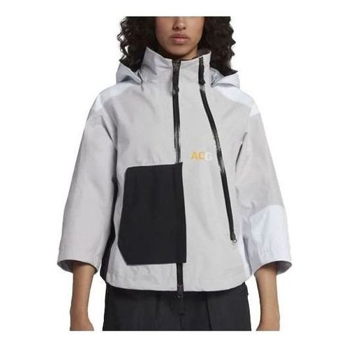 Nike Lab ACG Gore-Tex Waterproof Jacket - Wild Ash/White - AJ0954-092
