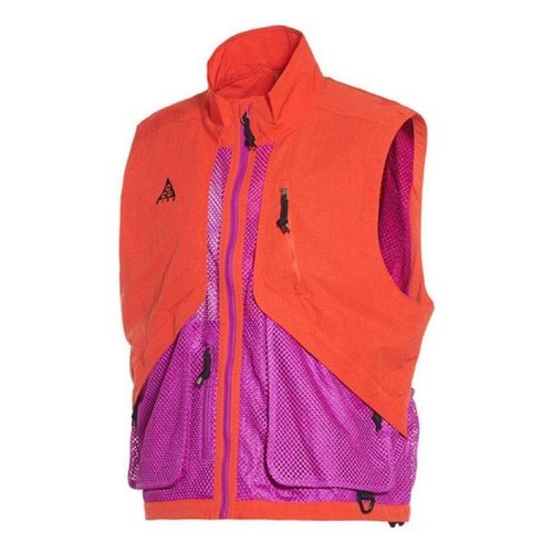 Nike Lab ACG Vest - Habanero Red/Vivid Purple - BQ7290-634