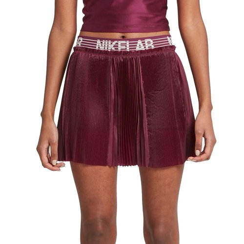 Nike Lab Tennis Pleated Skirt 2In - Red - AA4841-609