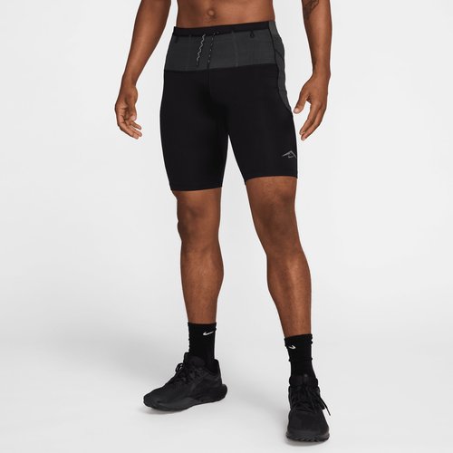 Nike Lava Loops Dri-FIT ADV 1/2-Length Running Tights - Black/Anthracite/Black/Summit White - HJ4170-010