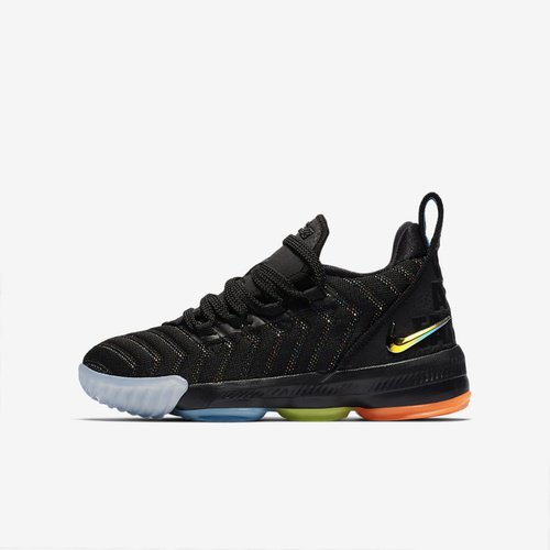 Nike Lebron 16 - Black/Hyper Crimson/Photo Blue/Metallic Silver - AQ2467-004