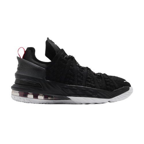 Nike Lebron 18 | Size 3.5 - Black/White/University Red - CW2760-001