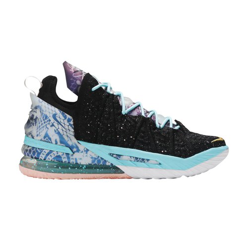 Nike Lebron 18 EP - Black/Bleached Aqua/Topaz Gold/Dark Teal - DB7644-003