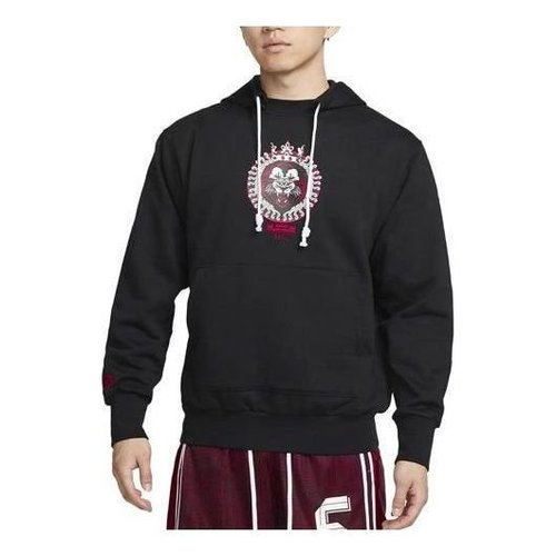 Nike Lebron James x Liverpool FC Pullover Hoodie - Black/Multi-Color - DV9942-010
