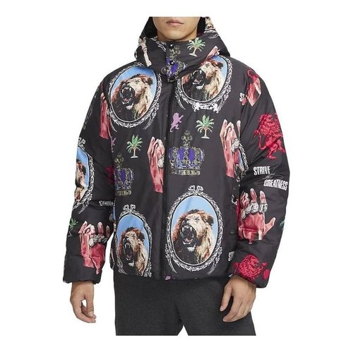 Nike Lebron Therma-FIT Down Jacket - Black/Multi-Color - FB6975-010