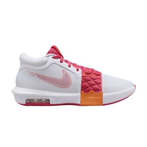 Nike Lebron Witness 8 - White/Bright Mandarin/Aster Pink - FB2239-104
