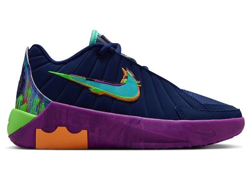 Nike Lebron Witness 9 - Blue Void/Vivid Purple/Green Strike/Bleached Turquoise - HV2269-400