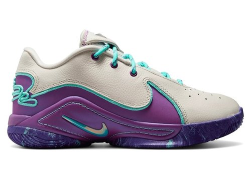Nike Lebron 22 - Soft Pearl/Vivid Purple/Court Purple/Hyper Turquoise - IF8254-001