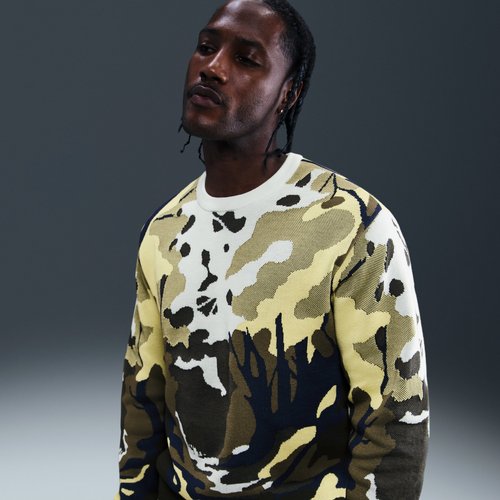 Nike Life Wilderness Sweater - Sail/Soft Yellow - HV0886-133