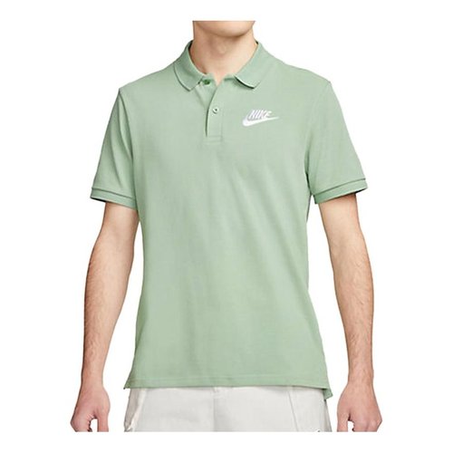 Nike Logo Polo T-Shirt - Green/Brown - 909747-006