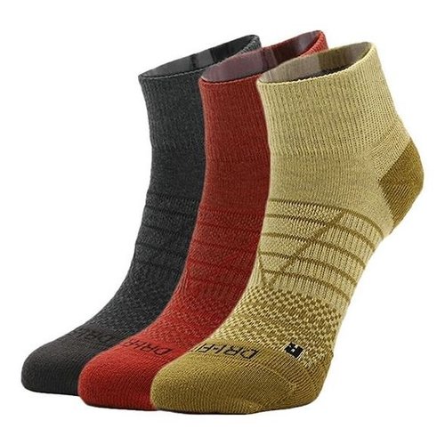 Nike Logo Sports Socks 3 Packs Brown/Red/Black-color - Multi-Color - SX5549-988