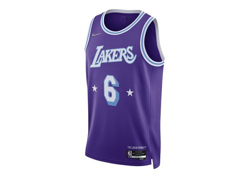 Los Angeles Lakers City Edition Nike Dri-FIT NBA Swingman Jersey - Field Purple - DB4032-506