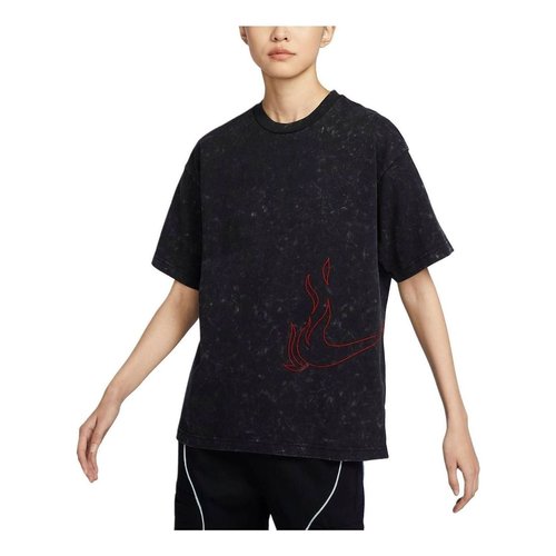 Nike Lunar Year Dragon T-shirt Asia Sizing - Washed Black - FZ7625-010
