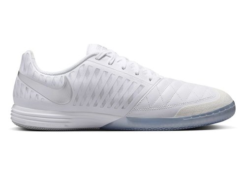 Nike Lunar Gato 2 IC - White/Chrome - 580456-105