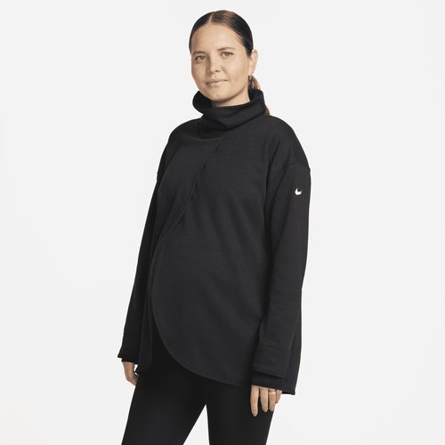 Nike M Reversible Pullover Maternity - Black/Black/White - CQ9286-032