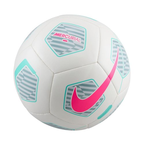 Nike Mercurial Fade Fußball - White/Ocean Cube/Pink Blast - FZ3036-102