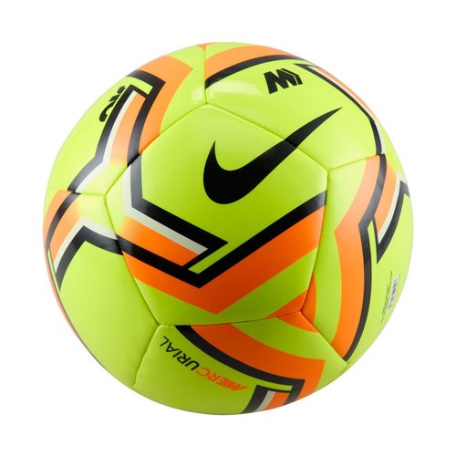 Nike Mercurial Fade Soccer Ball - Volt/Hyper Crimson/White - HV6330-702
