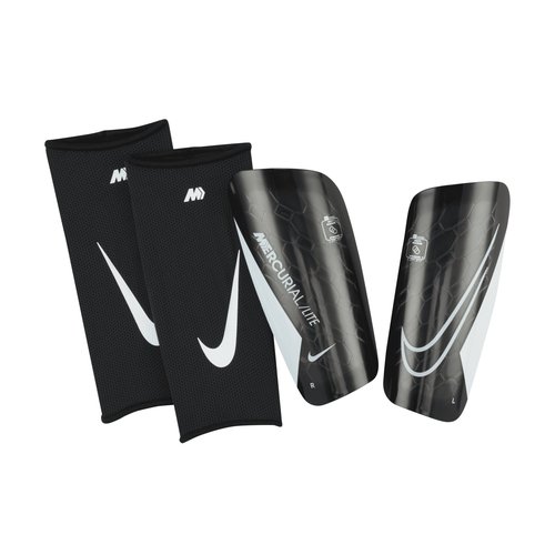 Nike Mercurial Lite Soccer Shin Guards - Black/Black/White - DV1771-010