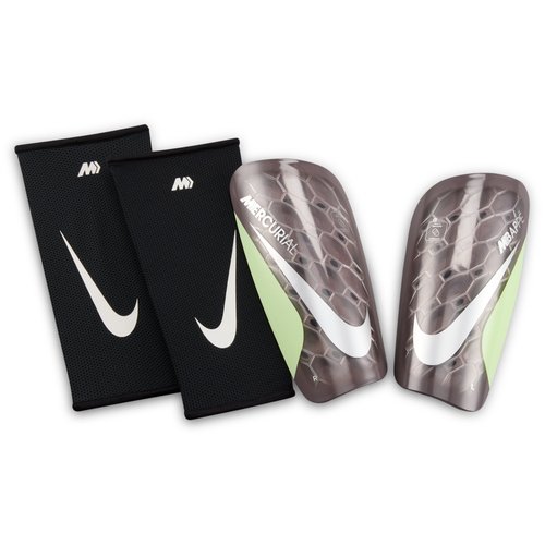 Nike Mercurial Lite Soccer Shin Guards - Malt/Barely Volt/Metallic Silver - IO9402-271
