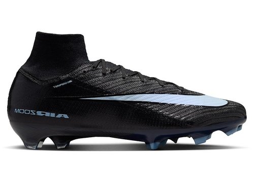 Nike Zoom Mercurial Superfly 10 Elite FG - Black/Ice Blue - FQ1454-001