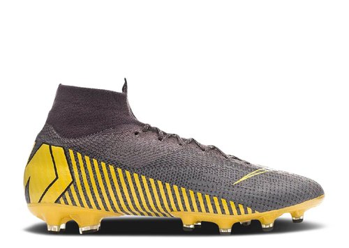 nike mercurial grey yellow